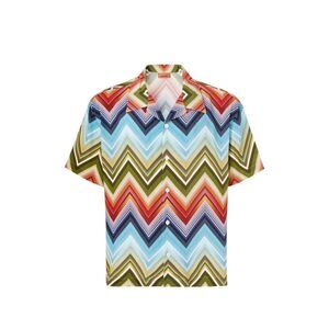 Missoni Men Zigzag Pattern Shirt